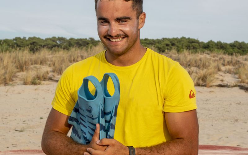 Portrait de Maxime, sauveteur