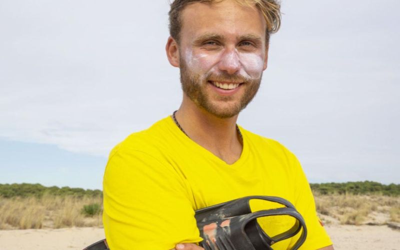 Portrait de Charlie, sauveteur